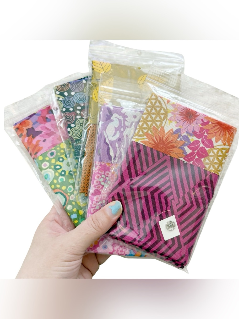 NWT Little Wallet Fabric Sewing Kit Lot